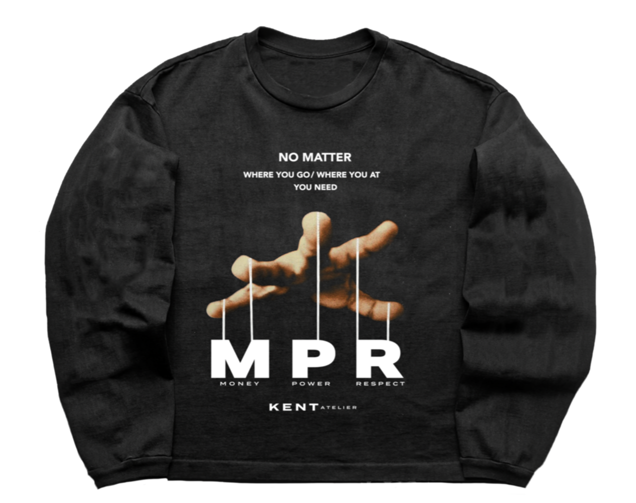 MONEY, POWER, RESPECT L/S TEE